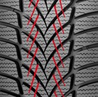 Goodyear Ultra Grip Ice 2 насечки